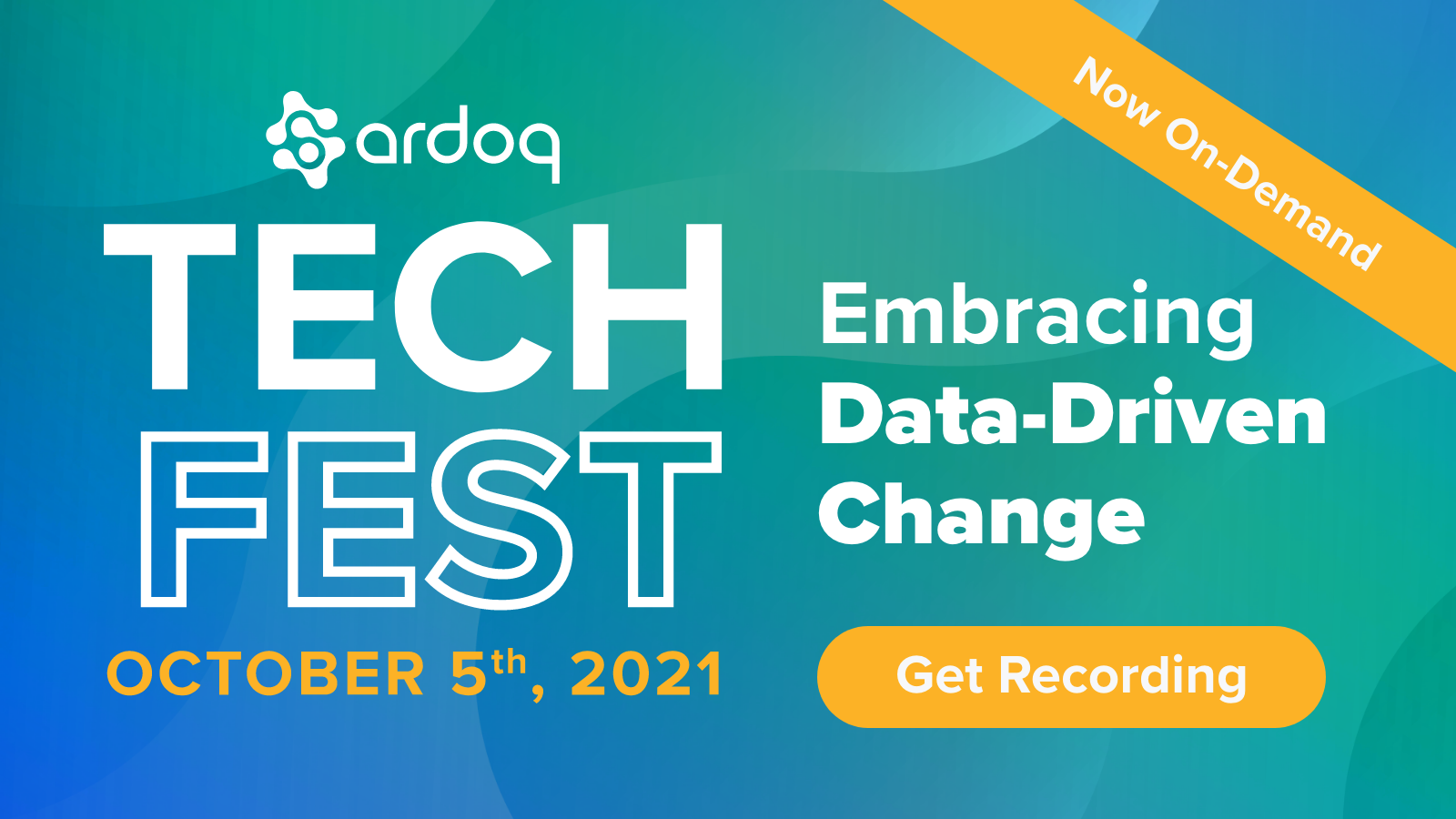 Tech Fest 5 October 2021 Recording Ardoq